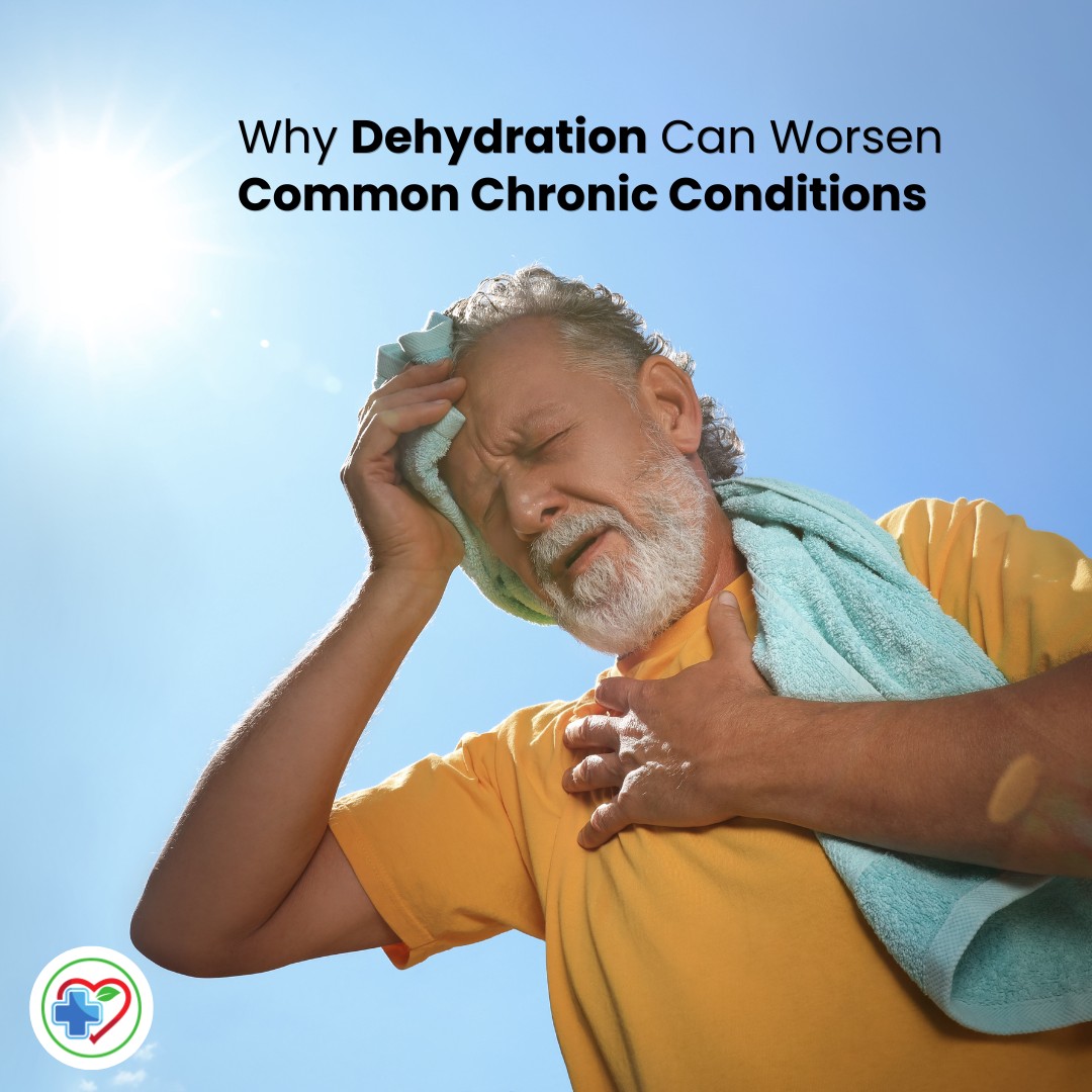 Dehydration Can Worsen Common Chronic Conditions